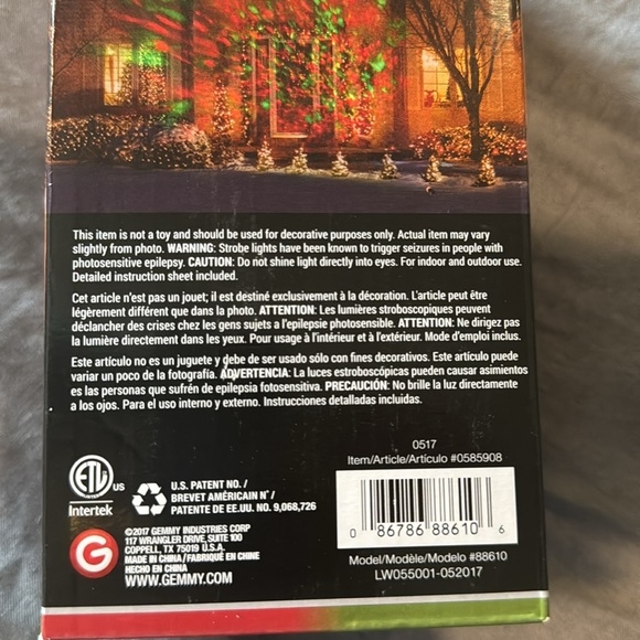 New projection indoor out door lights - Picture 3 of 3